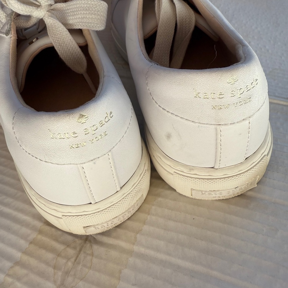 Kate Spade Fez Sneakers in Optic White Size 11 - Picture 5 of 9